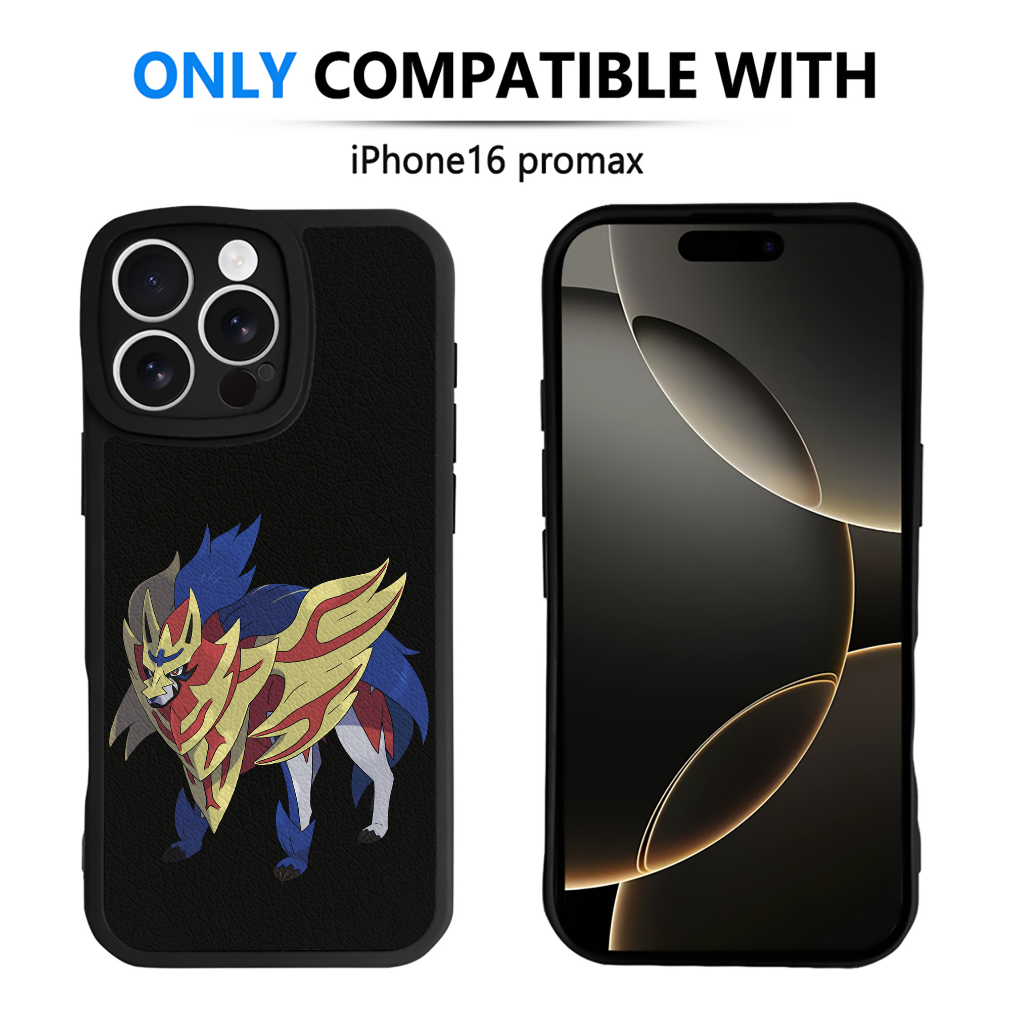（画像用） ポケットモンスター Pokémon 【iPhone 16シリーズ対応】シリコンスマホケース（レザー調） 材質：シリコン